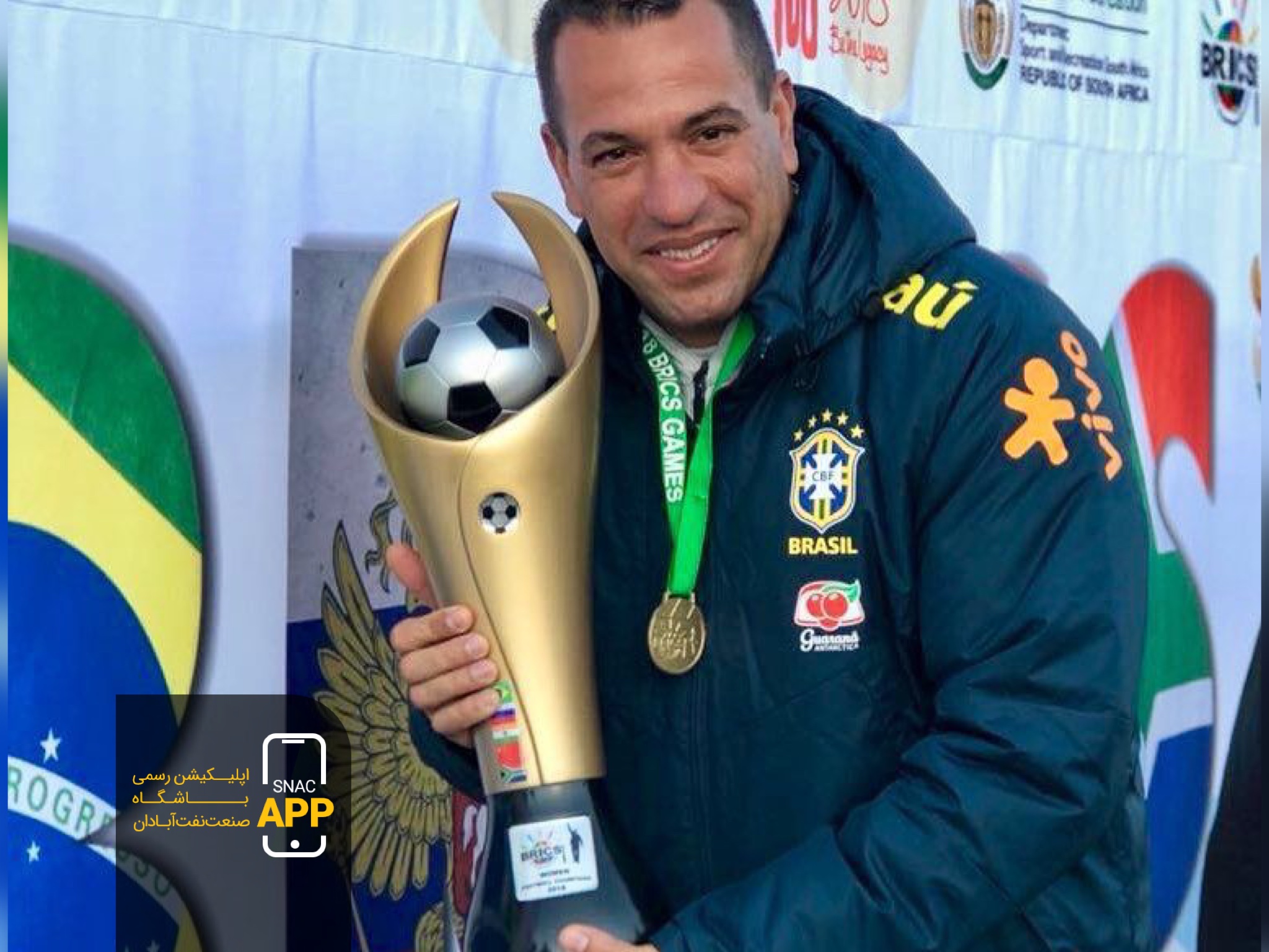 معرفی رودریگو باروکا مربی برزیلی دروازه بانان تیم فوتبال صنعت نفت آبادان