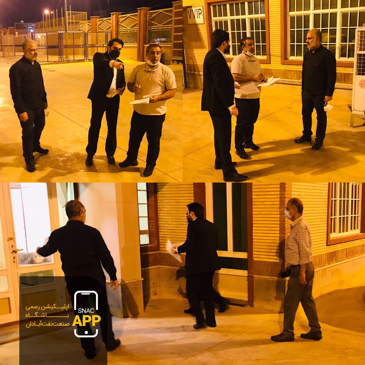نماینده سازمان لیگ از آخرین وضعیت ورزشگاه تختی آبادان بازدید نمود.